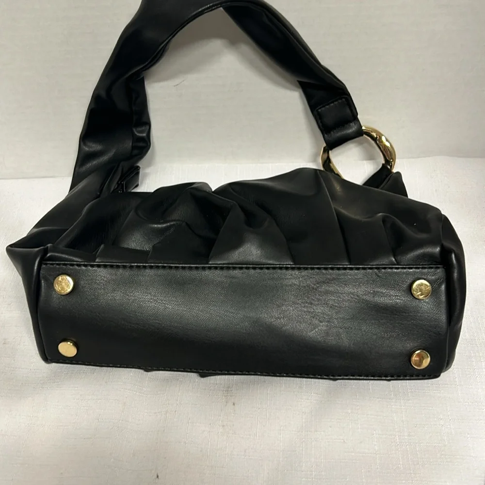 I-N-C International Concepts faux leather shoulder bag. - Picture 3 of 12